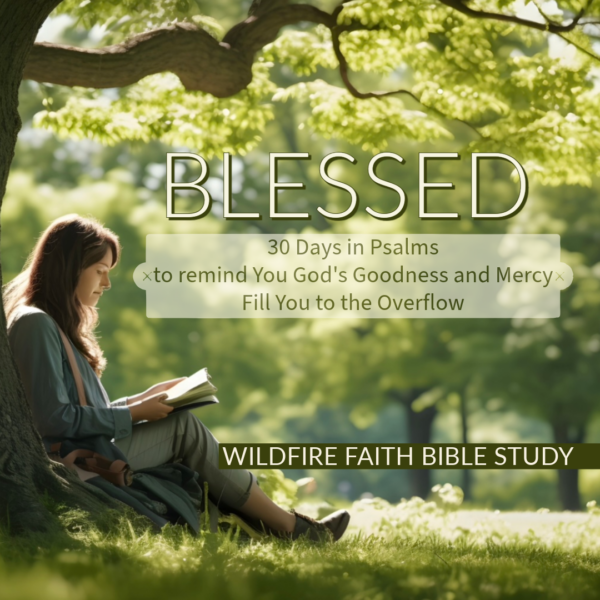 Blessed: 30 Days in Psalms to Remind You God's Goodness and Mercy Fill You to the Overflow