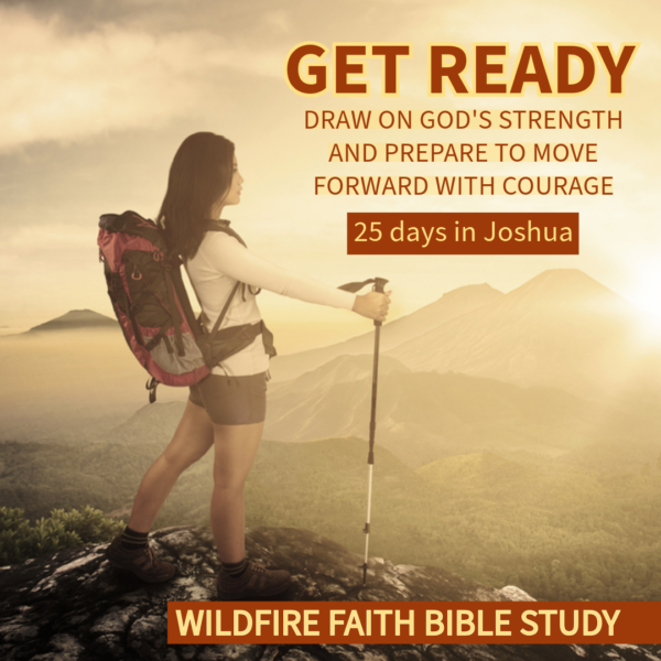 Get Ready: Draw on God's Strength and Prepare to Move Forward with Courage (25 Days in Joshua)